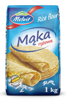 MĄKA RYŻOWA Melvit Rice flour 1 KG