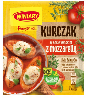 Winiary Pomysł na Kurczak w sosie mozzarella 35g