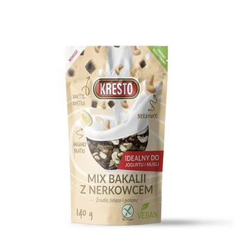 KRESTO MIX BAKALII Z NERKOWCEM 140 G DAKTYLE, MIGDAŁY