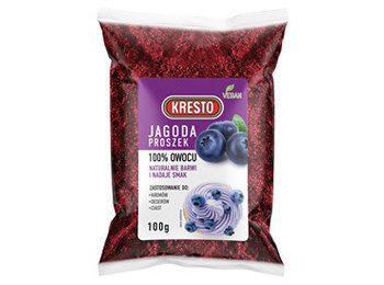 Liofilizowana jagoda leśna całe owoce 60 g kresto