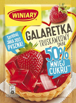 GALARETKA WINIARY TRUSKAWKOWA 50% MNIEJ CUKRU TRUSKAWKA