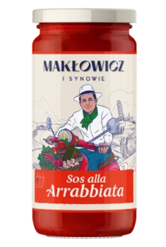 Sos Arrabbiata 400g Makłowicz i Synowie