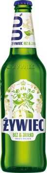 PIWO ŻYWIEC 0.5L BEZ JABŁKO 0% BUT ZWR 500 ML