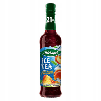 SYROP HERBAPOL ICE TEA BRZOSKWINIA 420 ML