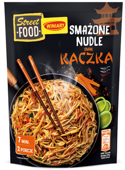 Winiary Street Food Smażone nudle kaczka 119g