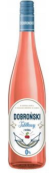 Wino bezalkoholowe DOBROŃSKI Cydr dobroński jabłkowo wiśniowy słodkie 750ml