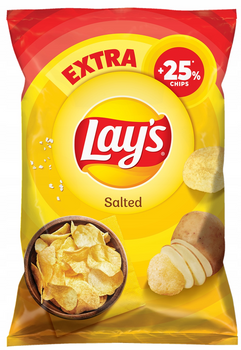 Lay's Chipsy ziemniaczane solone 163 g