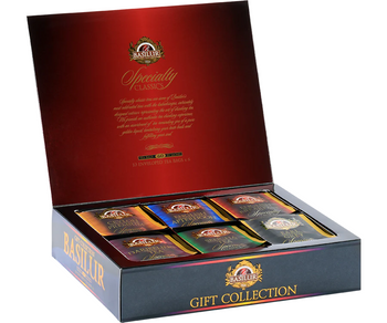 Zestaw herbat 6 SMAKÓW Basilur SPECIALTY CLASSICS HERBACIARKA prezent 60szt