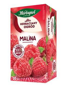 HERBAPOL herbaciany ogród HERBATA OWOCOWA MALINA 20 TOREBEK