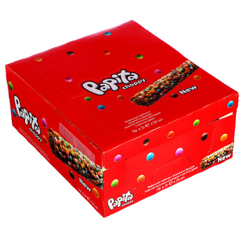 Wafelki w polewie mlecznej z drażetkami Papita Choppy 18 g