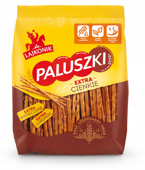 Paluszki Lajkonik Extra Cienkie 180g