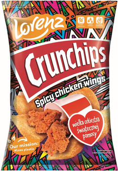 Lorenz Chipsy Crunchips Spicy Chicken 130g pikantny kurczak