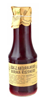 SOK Z NATURALNEGO BURAKA KISZONEGO 500ml Nadwarciańskie Specjały