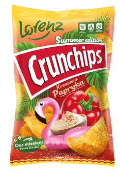 Chipsy Crunchips Kremowa Papryka 140g
