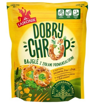 LAJKONIK Dobry Chrup Krakersy Z ZIOŁAMI PROWANSALSKIMI 100 G
