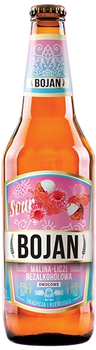 Piwo Bojan Kwaśna Malina bezalkoholowe 0,0% butelka 500 ml