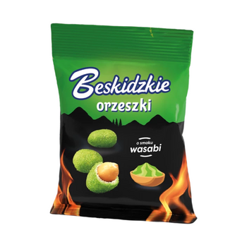 Orzeszki Beskidzkie Wasabi 70g