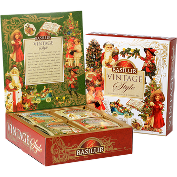 BASILUR Assorted Vintage sasz. kop. 10x1,5g, 30x2g herbata ekspresowa