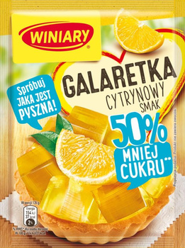 GALARETKA WINIARY CYTRYNOWA 50% MNIEJ CUKRU CYTRYNA