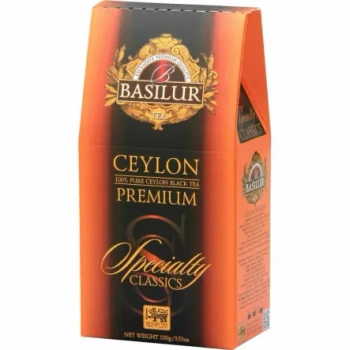 Herbata czarna liściasta Basilur Ceylon Premium Orange Pekoe 100 g
